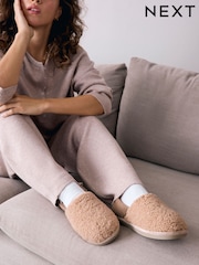 Neutral Borg Lined Shoot Slippers - Image 11 of 14