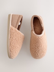 Neutral Borg Lined Shoot Slippers - Image 6 of 10