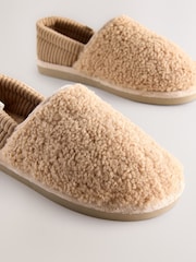 Neutral Borg Lined Shoot Slippers - Image 8 of 10