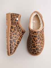 Animal - Faux Fur Short Slippers - Imagem 1 de 6