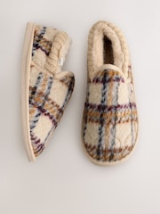Verificação Ecru - Brushed Quilted Slippers - Imagem 1 de 8