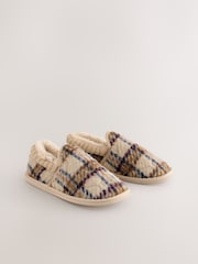 Verificação Ecru - Brushed Quilted Slippers - Imagem 2 de 8