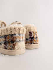 Verificação Ecru - Brushed Quilted Slippers - Imagem 6 de 8