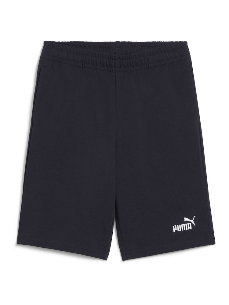 Puma Blue Boys ESS No. 1 Logo Jersey Shorts - Image 2 of 3