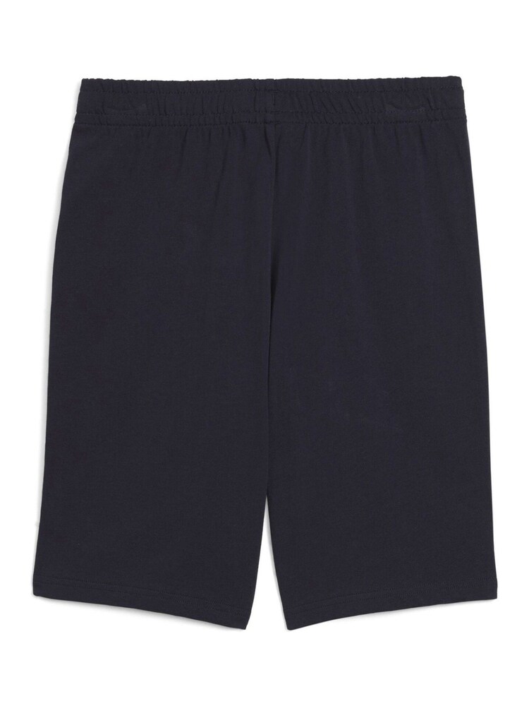 Puma Blue ESS No. 1 Logo Jersey Shorts - Image 3 of 3 Puma Blue ESS No. 1 Logo Jersey Shorts - Image 3 of 3
