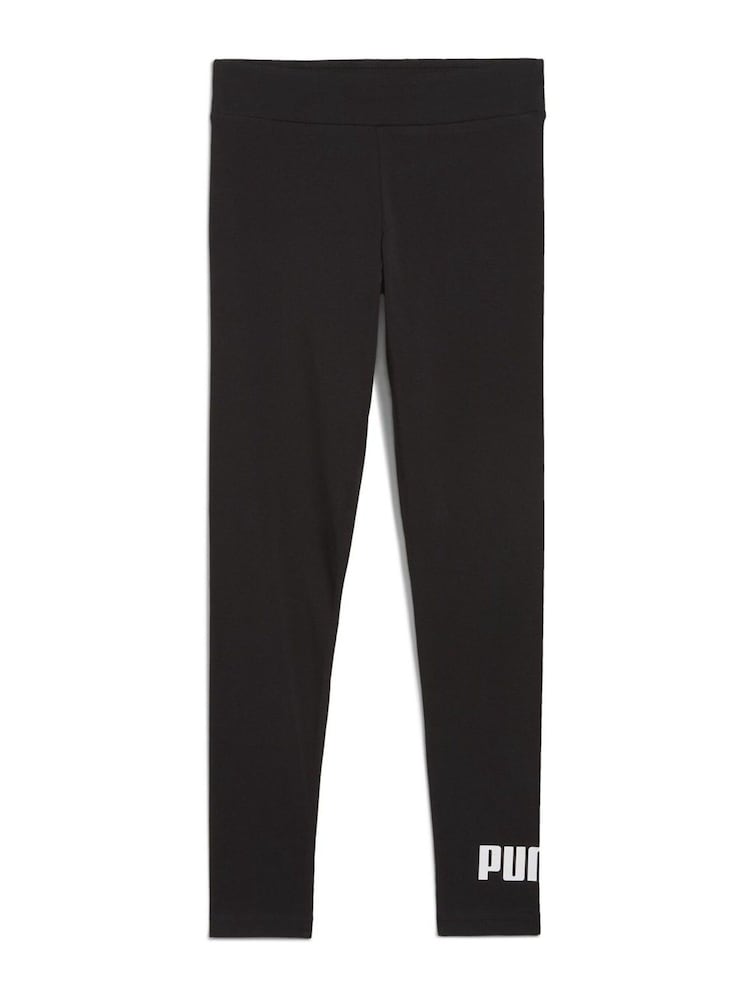 Puma Black Boys ESS No. 1 Logo Leggings - Image 2 of 2