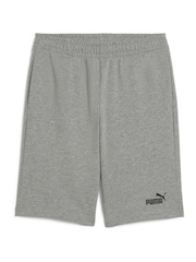 Puma Grey Boys ESS No. 1 Logo Jersey Shorts - Image 3 of 3
