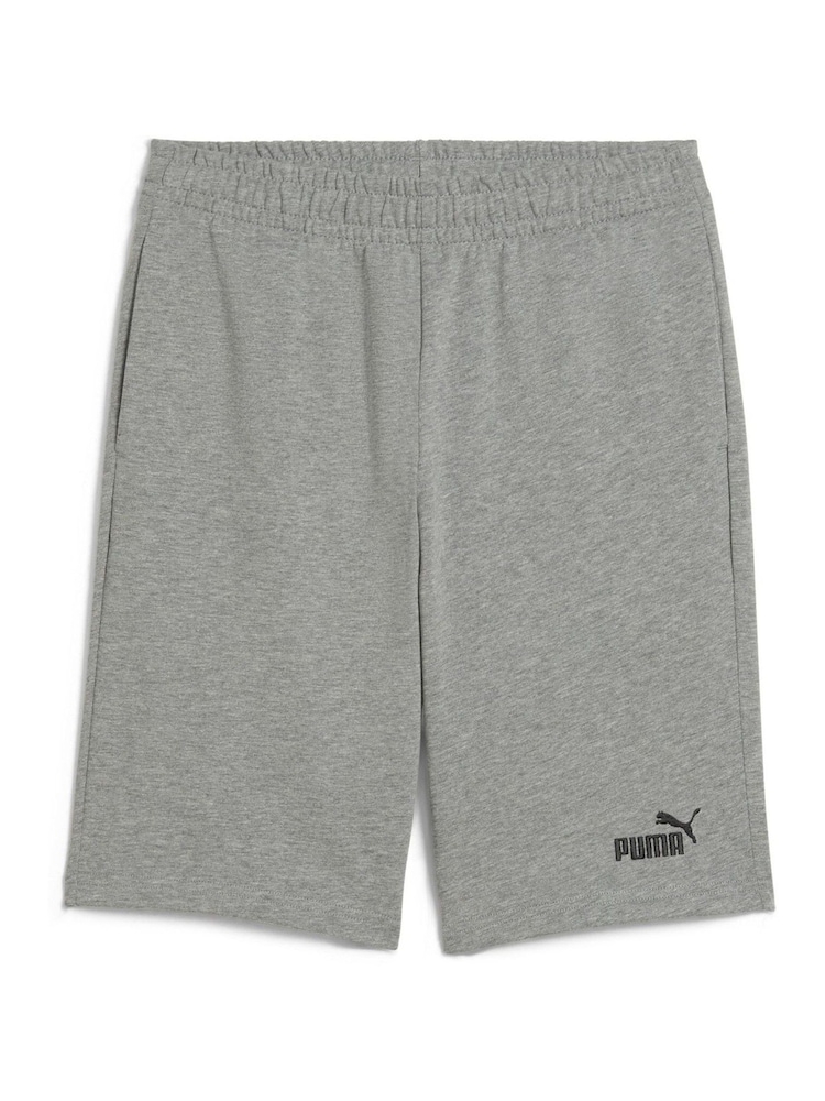 Puma Grey Boys ESS No. 1 Logo Jersey Shorts - Image 3 of 3
