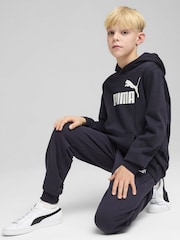 Puma Blue Boys ESS No. 1 Logo Fleece Hoodie - Image 1 of 3