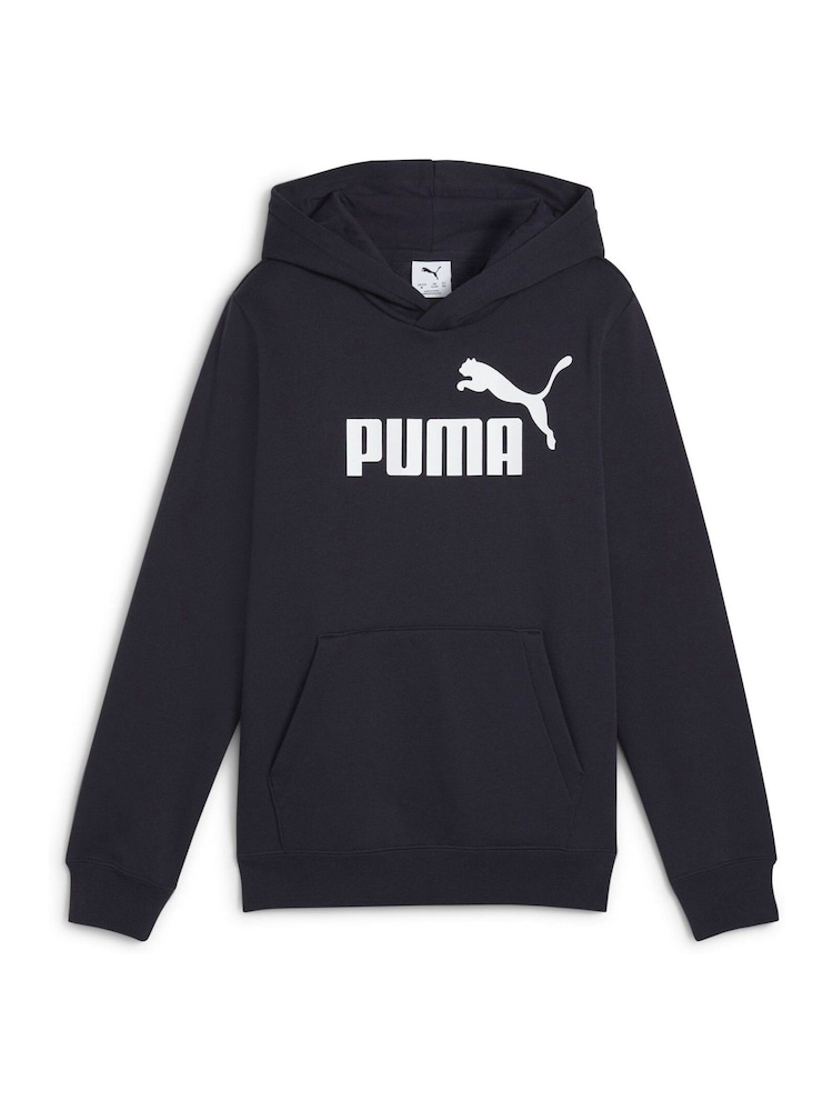 Puma Blue Boys ESS No. 1 Logo Fleece Hoodie - Image 2 of 3