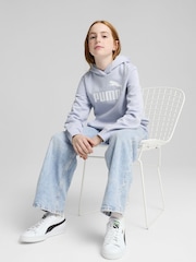 Puma Blue Boys ESS No. 1 Logo Fleece Hoodie - Image 1 of 3