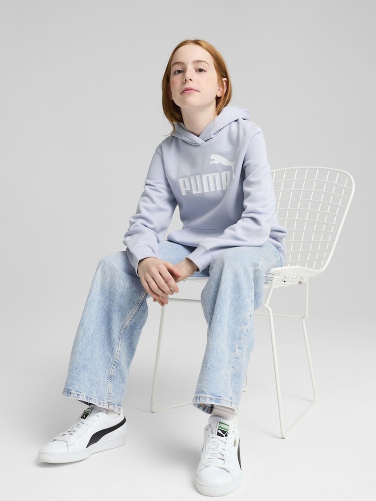 Puma Blue Boys ESS No. 1 Logo Fleece Hoodie - Image 1 of 3