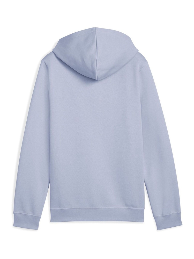 Puma Blue Boys ESS No. 1 Logo Fleece Hoodie - Image 3 of 3
