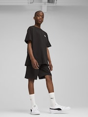 Puma Black Boys ESS No. 1 Logo Jersey Shorts - Image 1 of 3