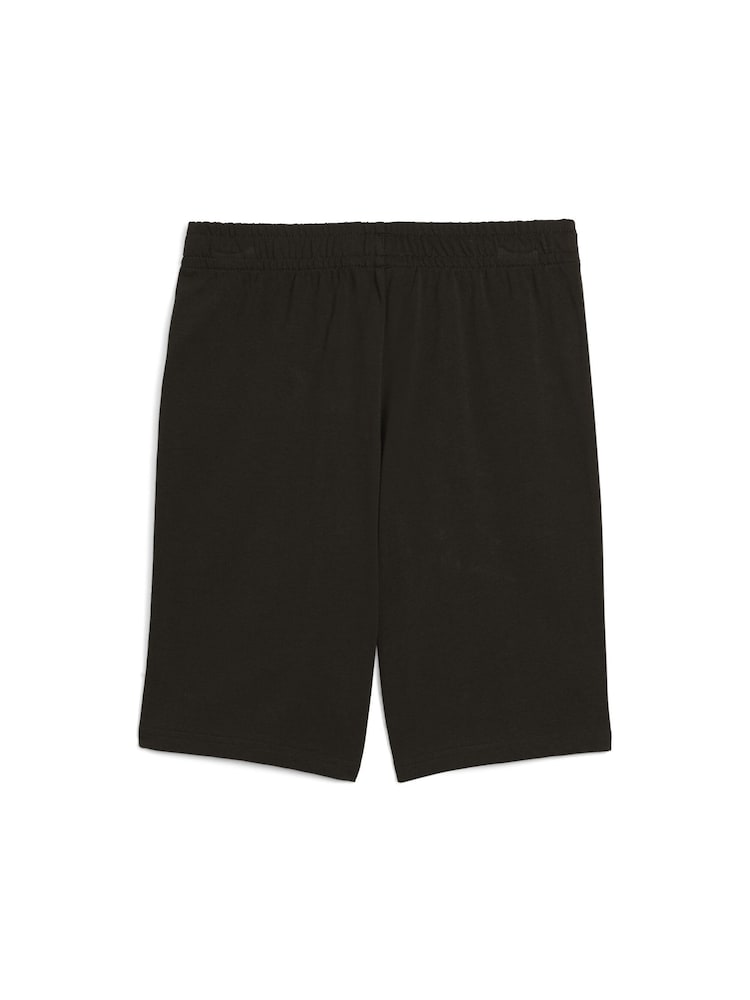 Puma Black ESS No. 1 Logo Jersey Shorts - Image 5 of 5 Puma Black ESS No. 1 Logo Jersey Shorts - Image 5 of 5