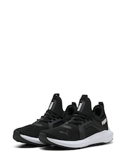 Puma Black Dark Mens Softride Enzo 5 Running Shoes - Image 3 of 6