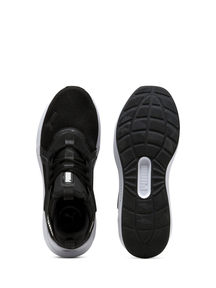 Puma Black Dark Mens Softride Enzo 5 Running Shoes - Image 4 of 6