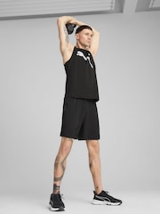 Puma Black Mens Tad Essentials 7" Woven Shorts - Image 1 of 5