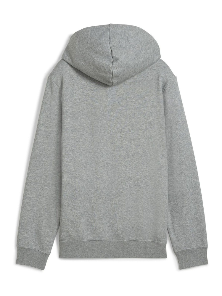 Puma Grey Boys ESS No. 1 Logo Fleece Hoodie - Image 3 of 3