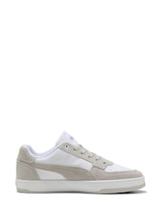 Puma White Caven 2.0 Mono Sneakers - Image 1 of 6