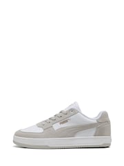 Puma White Caven 2.0 Mono Sneakers - Image 2 of 6