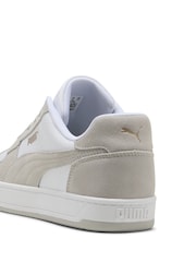 Puma White Caven 2.0 Mono Sneakers - Image 6 of 6