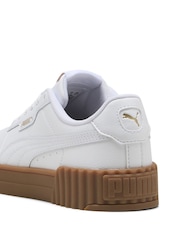 Puma White cream Womens Carina 3.0 Sneakers - Image 6 of 6