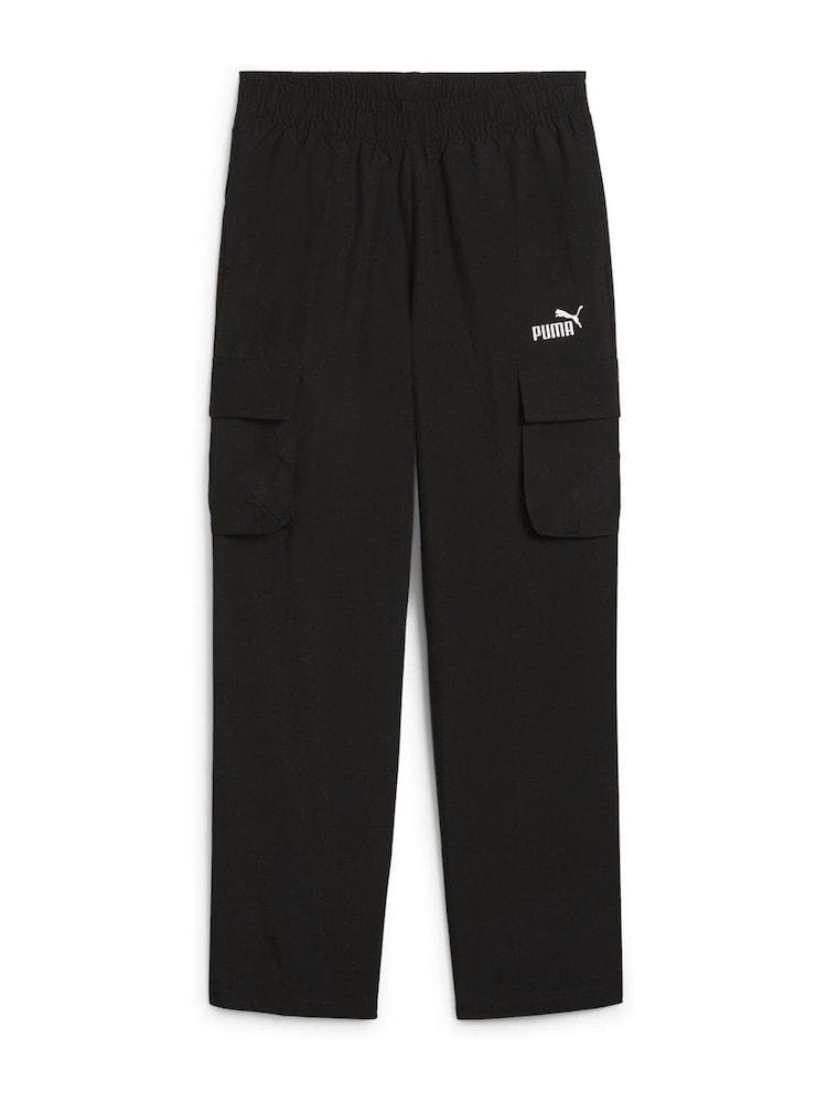 Черный - Puma Boys ESS No. 1 Logo Woven Cargo Pants - Изображение 3 из 3