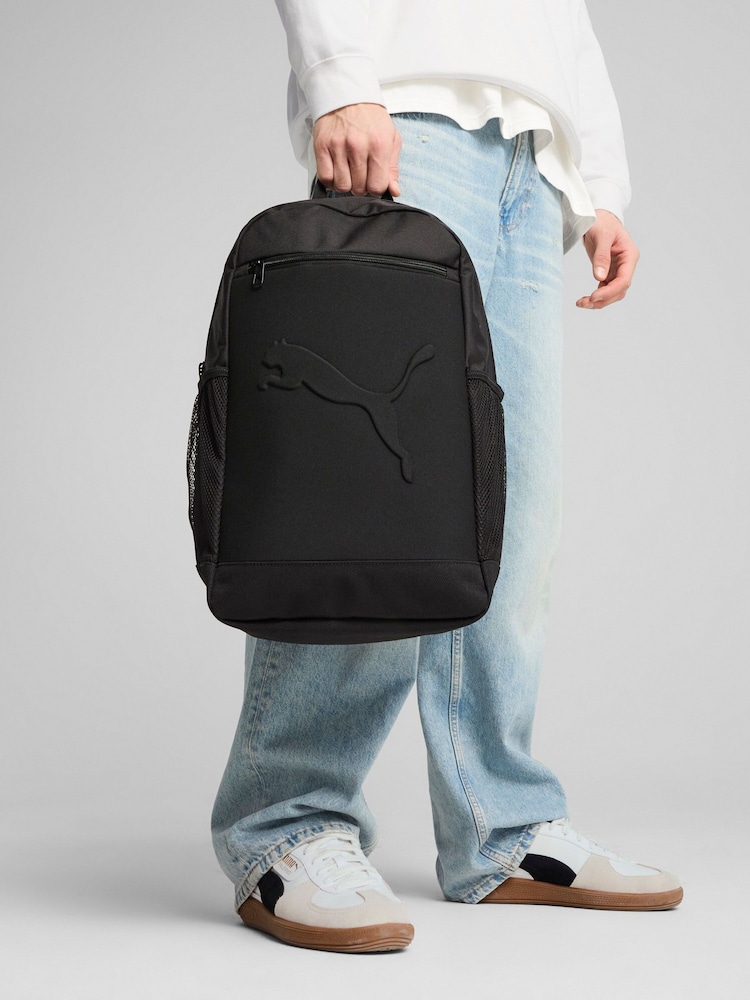 Puma Black Buzz Backpack - Image 3 of 3 Puma Black Buzz Backpack - Image 3 of 3
