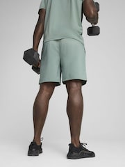 Puma Green Mens Tad Essentials 7" Woven Shorts - Image 2 of 7
