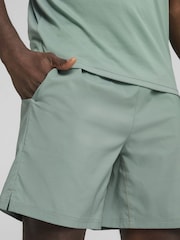 Puma Green Mens Tad Essentials 7" Woven Shorts - Image 5 of 7