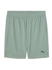 Puma Green Mens Tad Essentials 7" Woven Shorts - Image 6 of 7