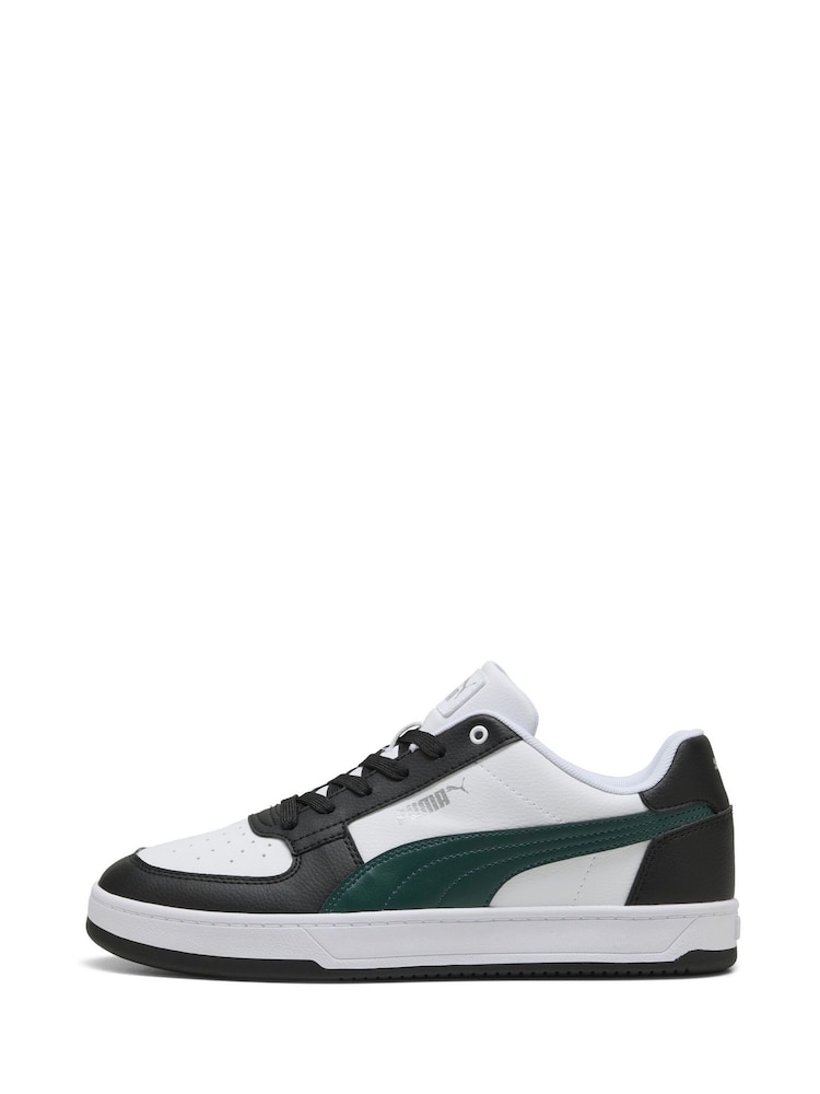 Puma White Caven 2.0 Sneakers - Image 2 of 6