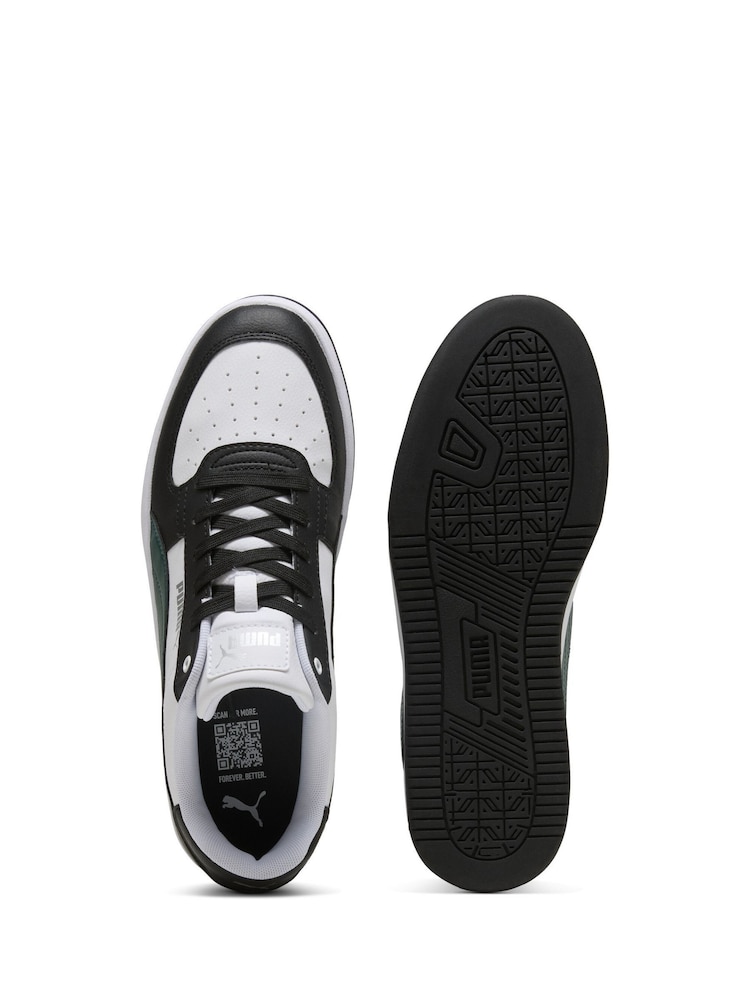 Puma White Caven 2.0 Sneakers - Image 6 of 6
