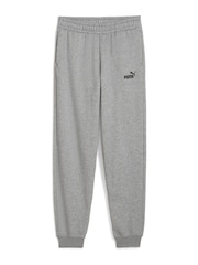 Cinza - Puma Boys ESS No. 1 Logo Fleece Sweatpants - Imagem 2 de 3