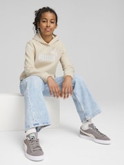 Puma Cream Boys ESS No. 1 Logo Fleece Hoodie - Image 1 of 3