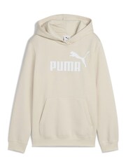 Puma Cream Boys ESS No. 1 Logo Fleece Hoodie - Image 2 of 3