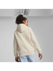 שמנת - Puma קפוצ'ון פליז בייסיק עם לוגו, דגם 1 .No, בנים - תמונה 6 מתוך 7