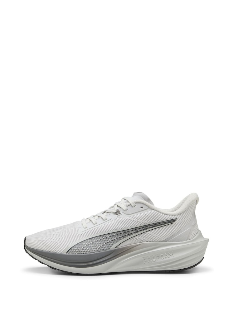 Puma Grey Mens Darter Pro Running Shoes - Image 2 of 6