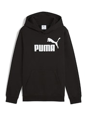Puma Black Boys ESS No. 1 Logo Fleece Hoodie - Image 3 of 3