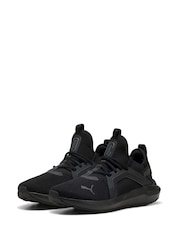 Puma Black Mens Softride Enzo 5 Running Shoes - Image 3 of 6
