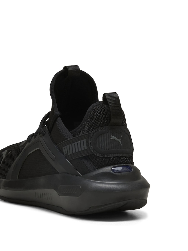 Puma Black Mens Softride Enzo 5 Running Shoes - Image 6 of 6