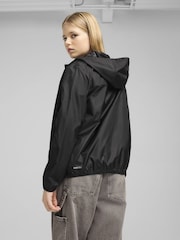 Puma Black Boys Essentials Regular Windbreaker Jacket - Image 2 of 4