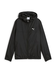 Puma Black Boys Essentials Regular Windbreaker Jacket - Image 3 of 4