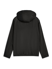 Puma Black Boys Essentials Regular Windbreaker Jacket - Image 4 of 4