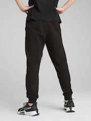 Puma Black Mens Tad essentials French Terry Joggers - Image 2 of 5