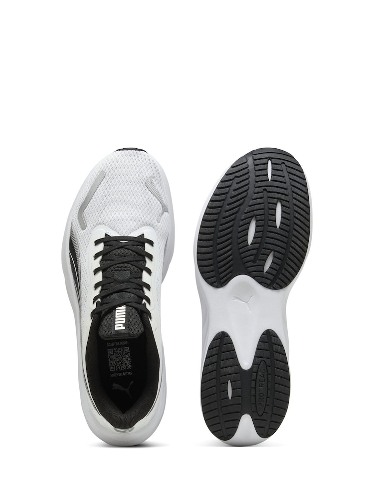 Puma White Pounce Lite Running Shoes - Image 5 of 6