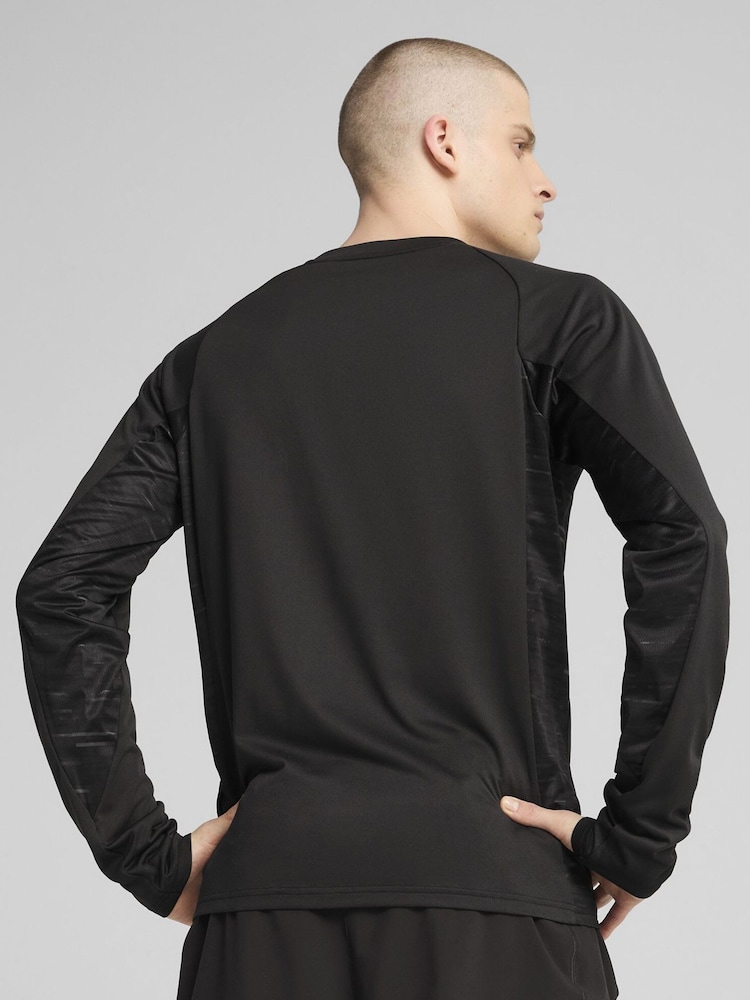 Puma Black Mens TAD TECH Long-Sleeve T-Shirt - Image 2 of 5