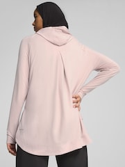 Розовый - Puma Womens Modest Hoodie - Image 2 of 3