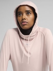 Розовый - Puma Womens Modest Hoodie - Image 3 of 3